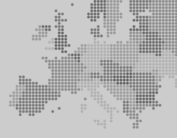 Mapa Europy – produkcja saszetek na terenie Unii Europejskiej